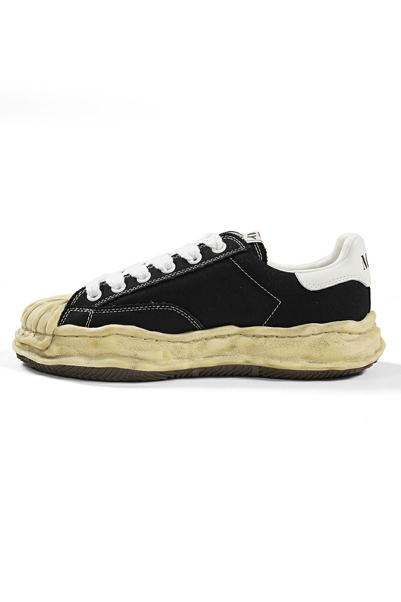 Maison MIHARA YASUHIRO(メゾン ミハラヤスヒロ)BLAKEY OG Dyed Sole Canvas Low-top Sneaker ブレイキーオリジナルダイソール キャンバスローカットスニーカーA13FW728 -3