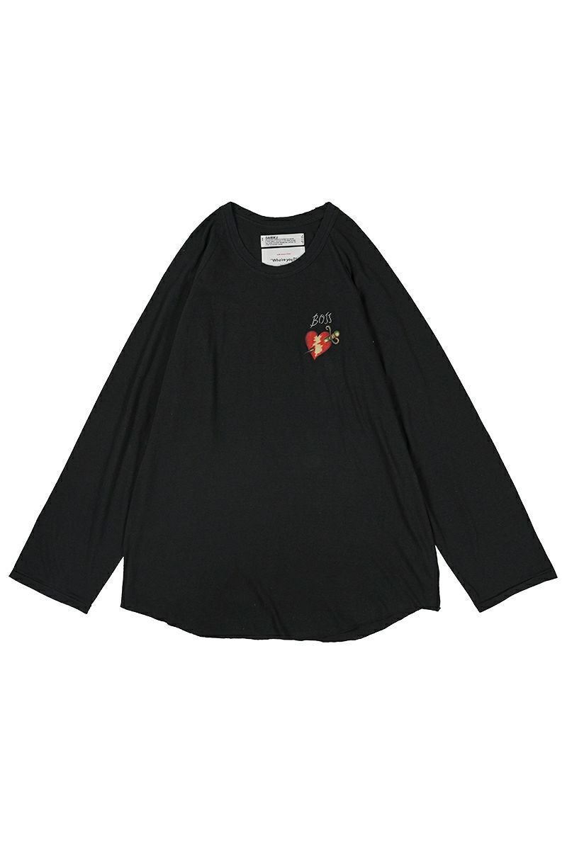 DAIRIKU(ダイリク)Tour Raglan Tee ツアーラグランTシャツ 24AW C-11 -1