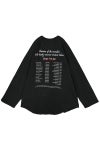 DAIRIKU(ダイリク)Tour Raglan Tee ツアーラグランTシャツ 24AW C-11 -2