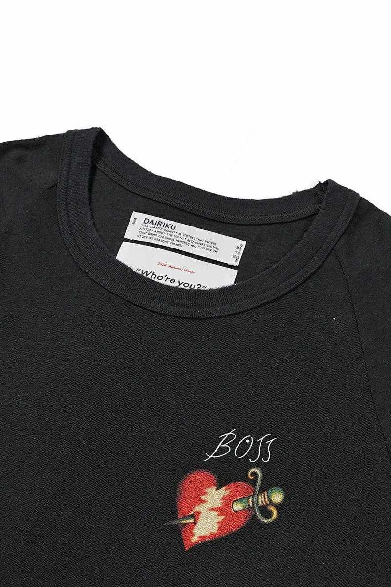 DAIRIKU(ダイリク)Tour Raglan Tee ツアーラグランTシャツ 24AW C-11 -3