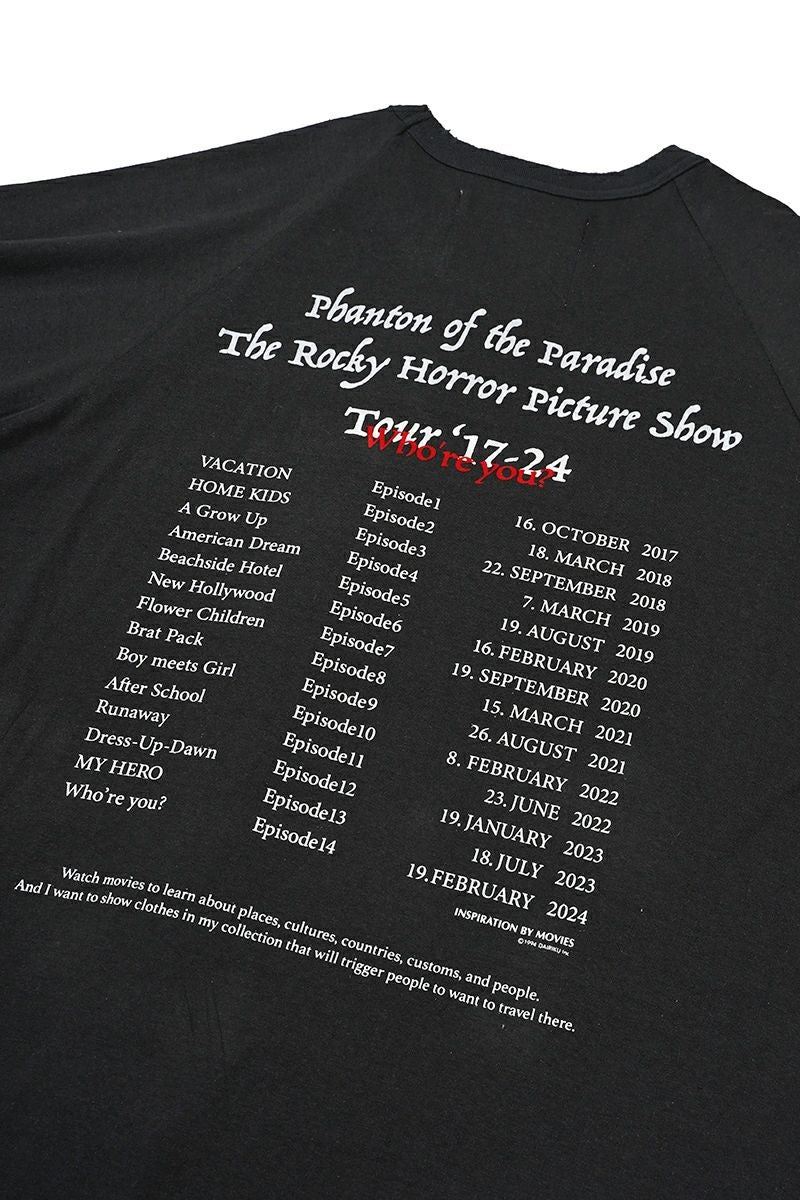 DAIRIKU(ダイリク)Tour Raglan Tee ツアーラグランTシャツ 24AW C-11 -5