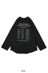 DAIRIKU(ダイリク)Tour Raglan Tee ツアーラグランTシャツ 24AW C-11 -11
