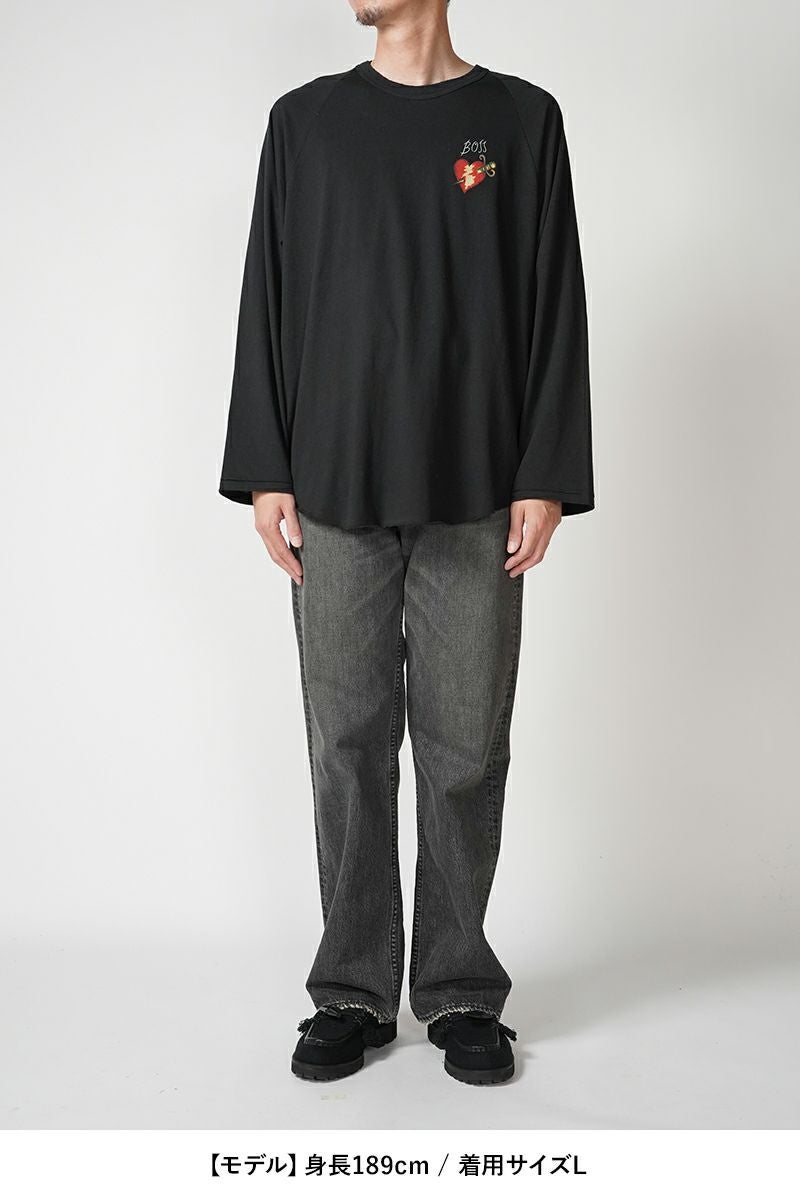 DAIRIKU(ダイリク)Tour Raglan Tee ツアーラグランTシャツ 24AW C-11 -17