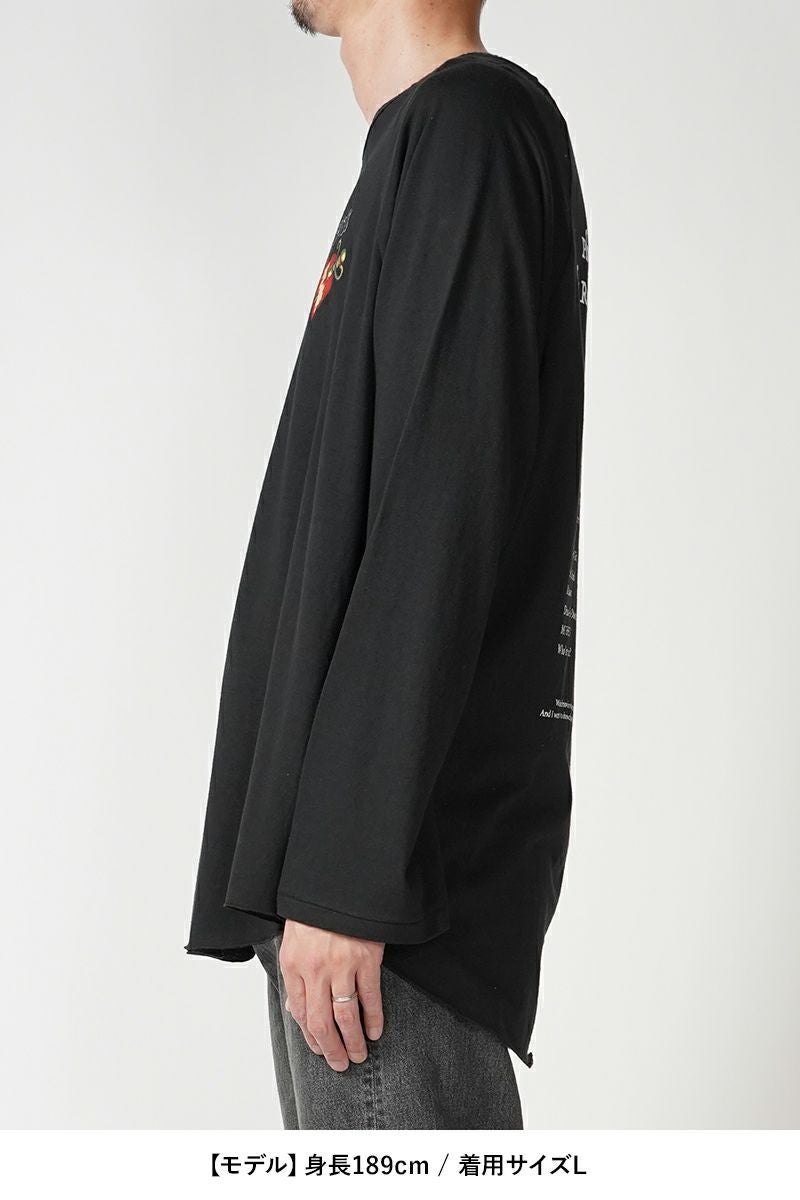 DAIRIKU(ダイリク)Tour Raglan Tee ツアーラグランTシャツ 24AW C-11 -22