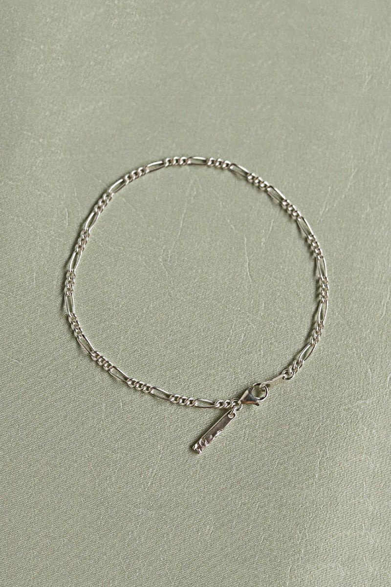 TEN.(テン)フィガロチェーンブレスレット SV BR-0038