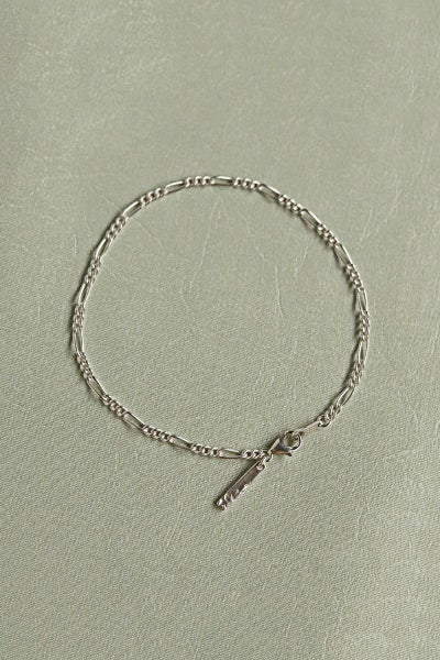 TEN.(テン)フィガロチェーンブレスレット SV BR-0038