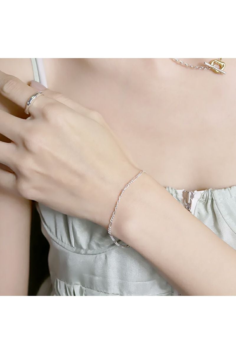 TEN.(テン)フィガロチェーンブレスレット SV BR-0038 -3