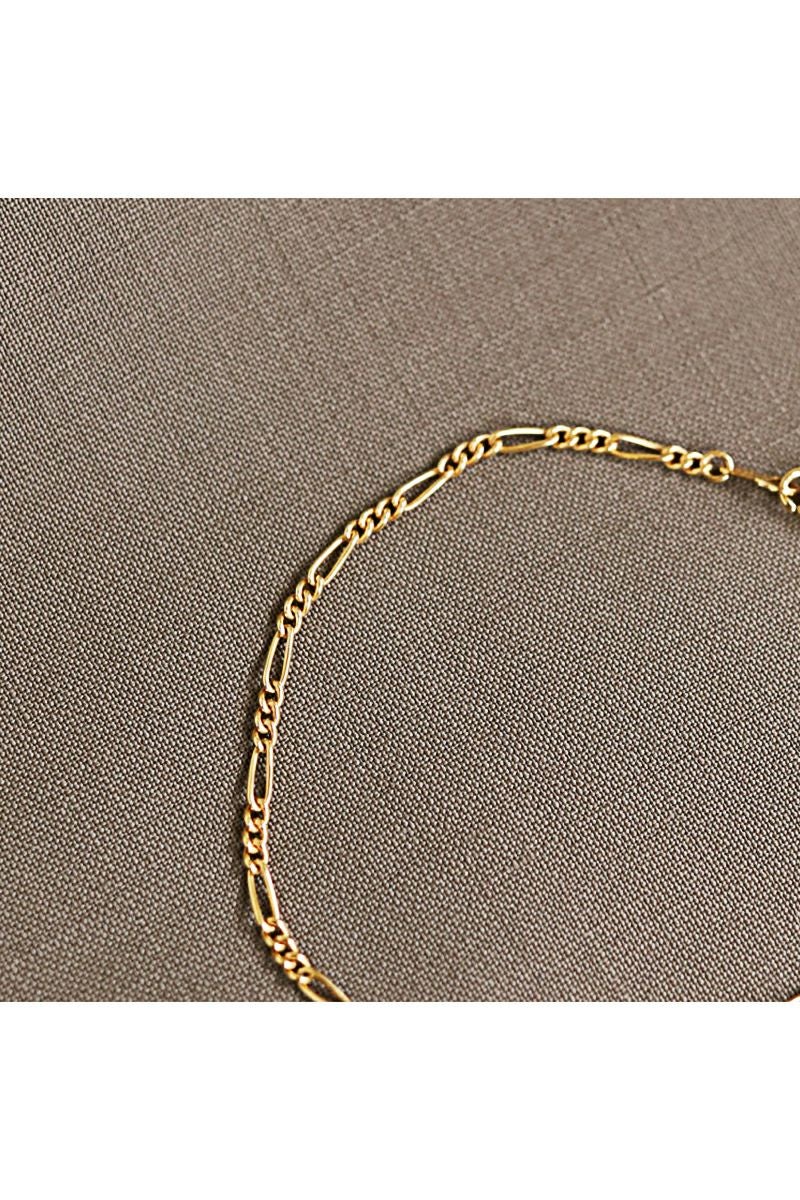 TEN.(テン)フィガロチェーンブレスレット GD BRG-0038 -1