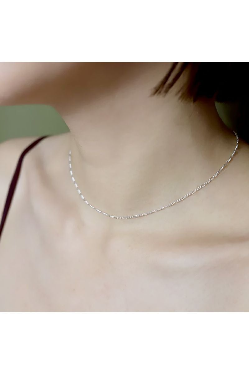 TEN.(テン)フィガロチェーンネックレス SV 38cm NE-0059 -1