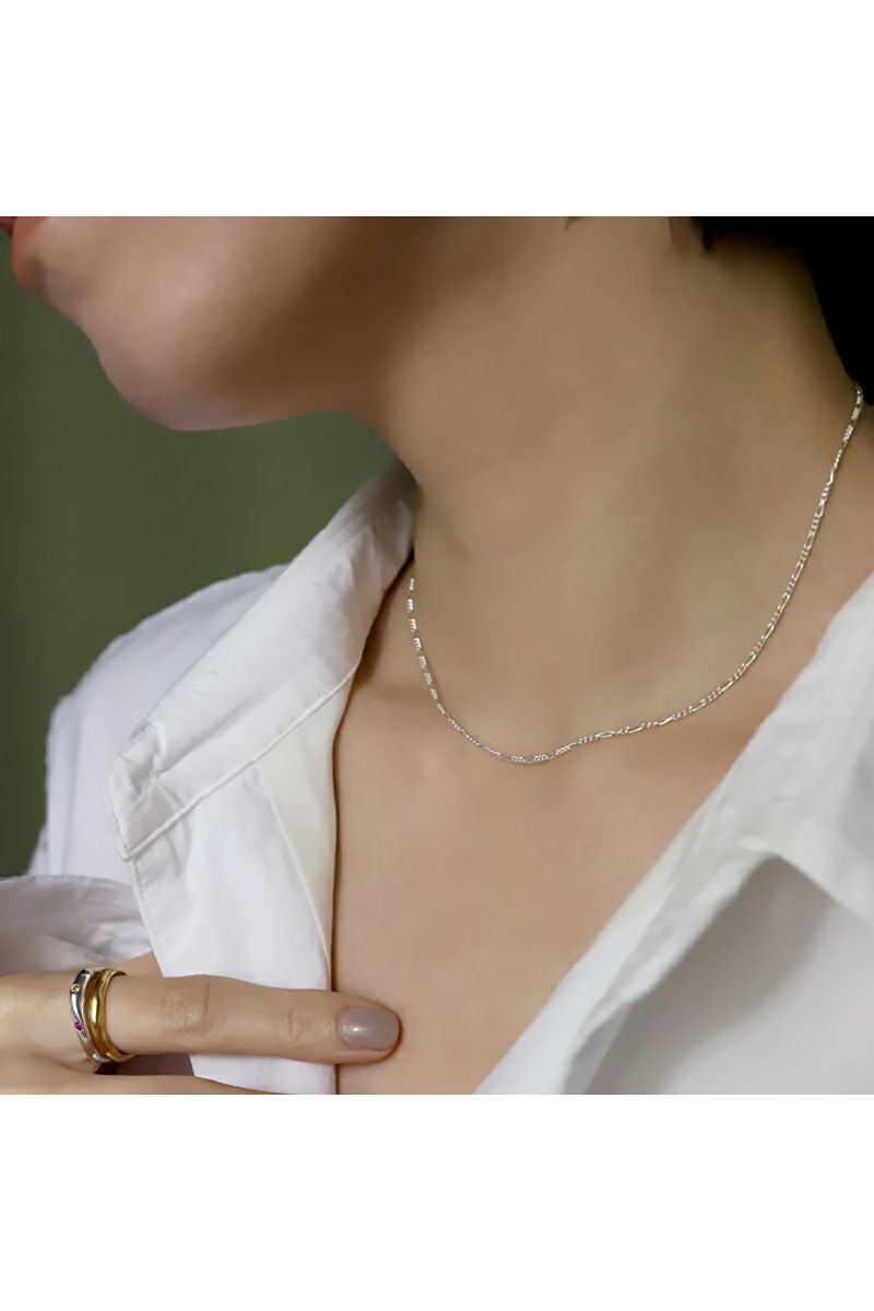 TEN.(テン)フィガロチェーンネックレス SV 38cm NE-0059 -3