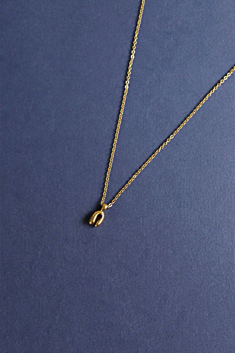 TEN.(テン)タイニーアーチネックレス GD NEG-0051