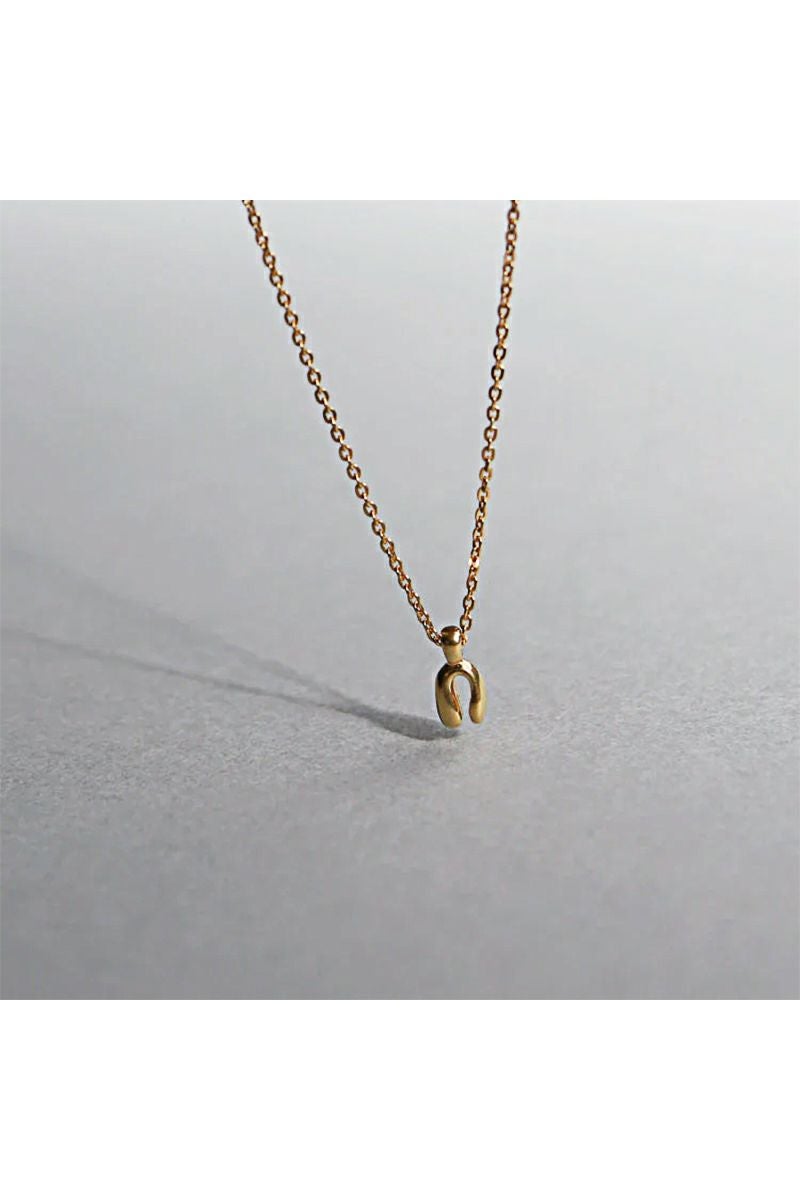 TEN.(テン)タイニーアーチネックレス GD NEG-0051 -1