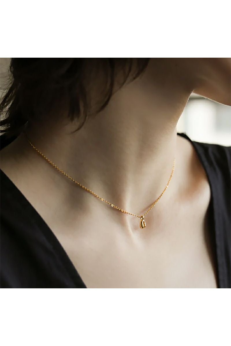 TEN.(テン)タイニーアーチネックレス GD NEG-0051 -4