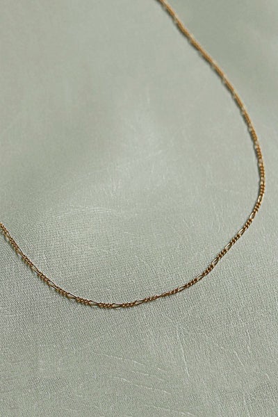 TEN.(テン)フィガロチェーンネックレス GD 38cm NEG-0059