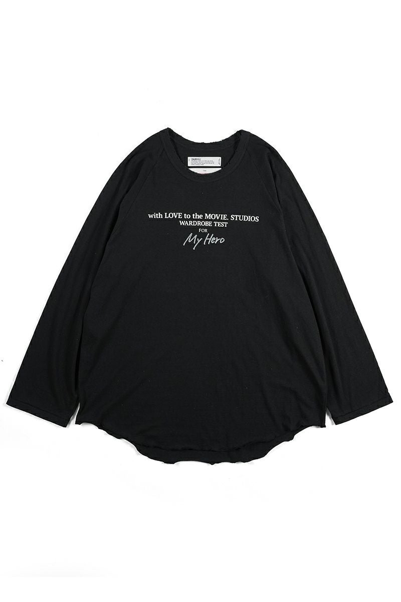 DAIRIKU(ダイリク)Tour Big Raglan Tee ツアー ビッグラグランTシャツ 24SSC-6 -12