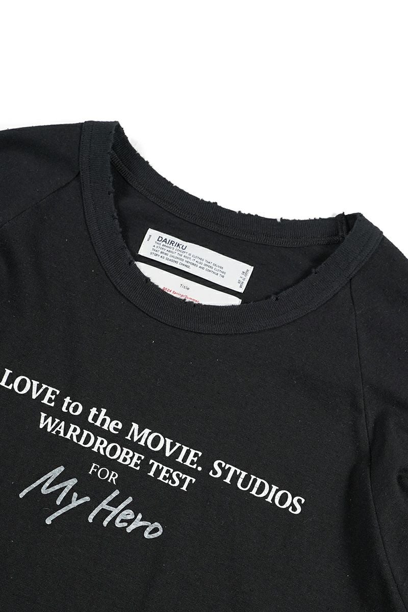 DAIRIKU(ダイリク)Tour Big Raglan Tee ツアー ビッグラグランTシャツ 24SSC-6 -14