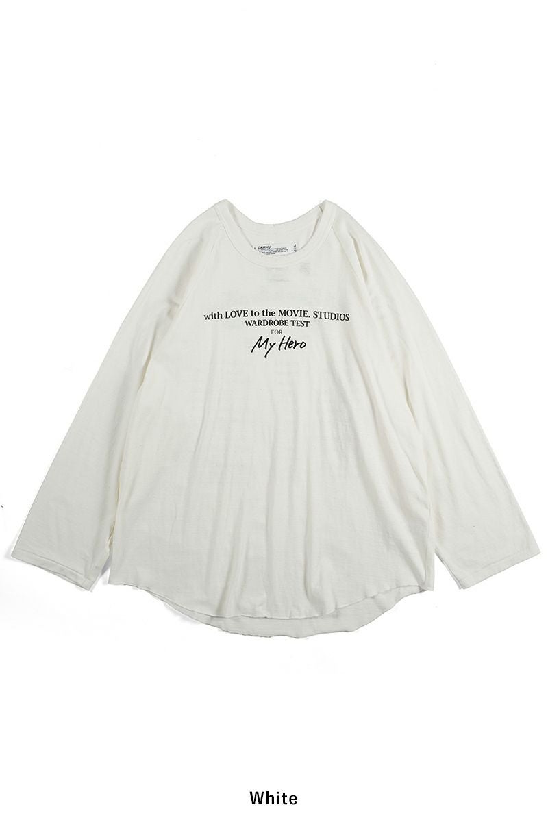 DAIRIKU(ダイリク)Tour Big Raglan Tee ツアー ビッグラグランTシャツ 24SSC-6 -20