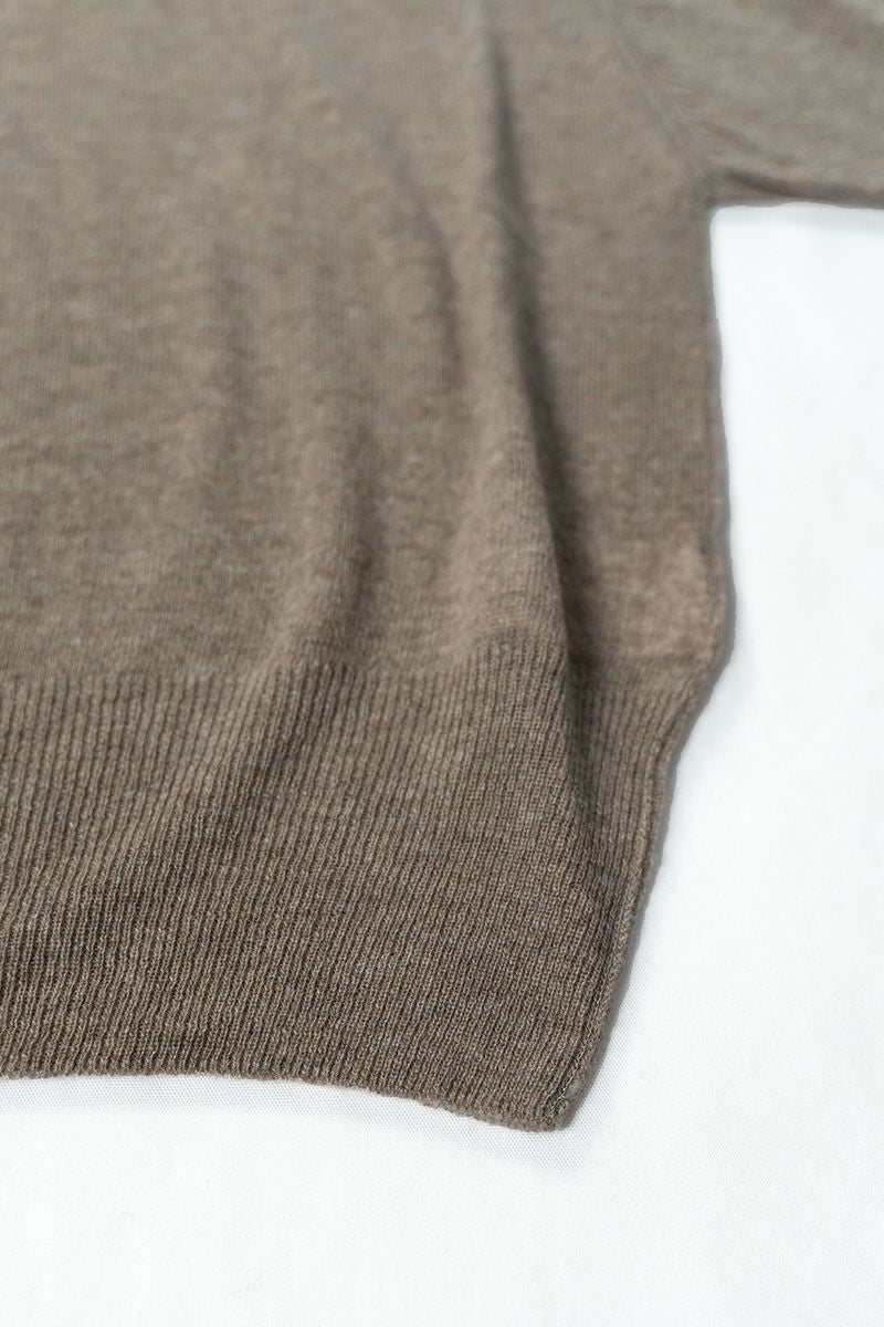 JANE SMITH(ジェーンスミス)12G CASHMERE CREWNECK 23WKN-＃937L -8