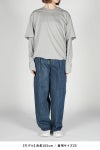 JANE SMITH(ジェーンスミス)14.5oz DENIM IN TUCK COMFORT TAPERED PANTS デニムインタックコンフォートテーパードパンツ 24SDM-#422L-VW -4