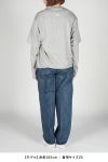 JANE SMITH(ジェーンスミス)14.5oz DENIM IN TUCK COMFORT TAPERED PANTS デニムインタックコンフォートテーパードパンツ 24SDM-#422L-VW -5