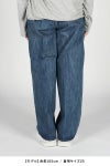 JANE SMITH(ジェーンスミス)14.5oz DENIM IN TUCK COMFORT TAPERED PANTS デニムインタックコンフォートテーパードパンツ 24SDM-#422L-VW -8