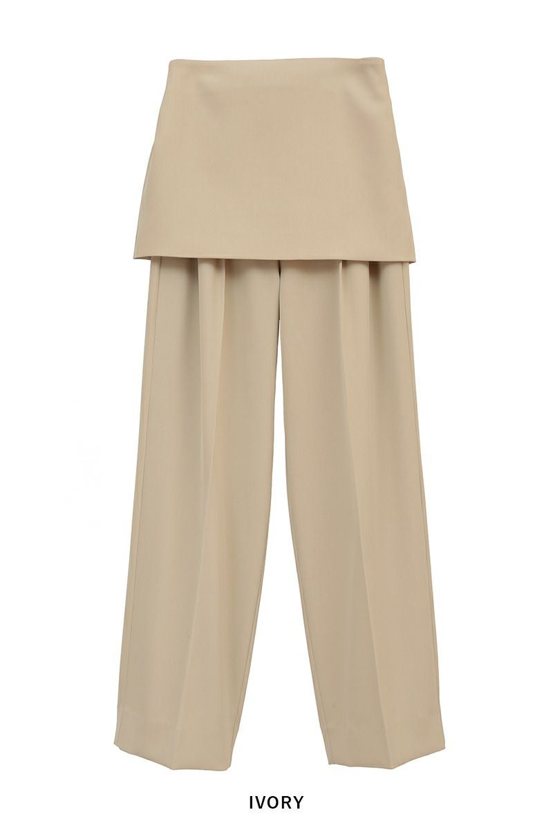 CLANE(クラネ)2WAY BISTIER PANTS 2ウェイビスチェパンツ 16110-7192 -15