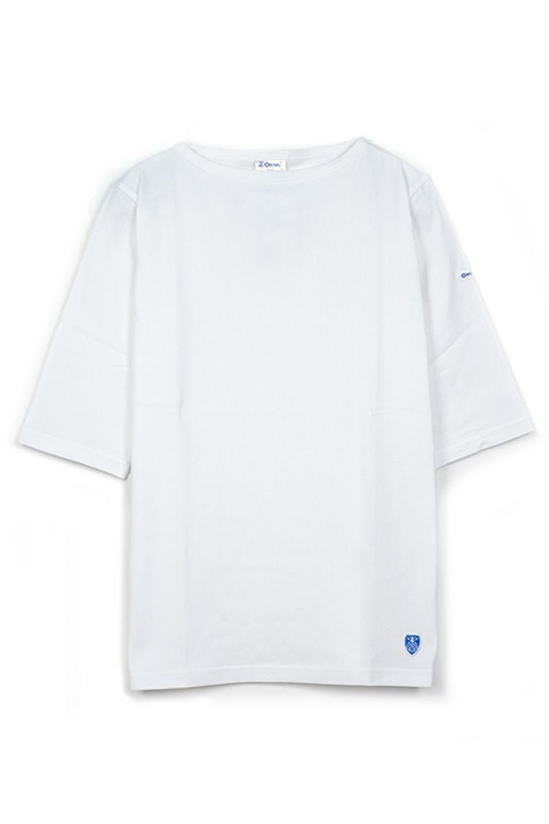 ORCIVAL(オーシバル)40/2 ボートネックハーフスリーブ ボーダー　BOATNECK HALFSLEEVE BORDER OR-C0136 BFJ -2