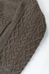 JANE SMITH(ジェーンスミス)5G ARAN SLEEVE SWEATER 23WKN-#921S -5