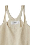 JANE SMITH(ジェーンスミス)7G COTTON SILK KNIT TANK TOP コットンシルクニットタンクトップ 24SKN-#311L -2