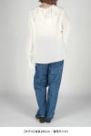 NOUNLESS(ナウンレス)AIRY RUFFLE OVER BLOUSE エアリーラッフルオーバーブラウス 112410430160 -7