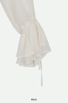 NOUNLESS(ナウンレス)AIRY RUFFLE OVER BLOUSE エアリーラッフルオーバーブラウス 112410430160 -13