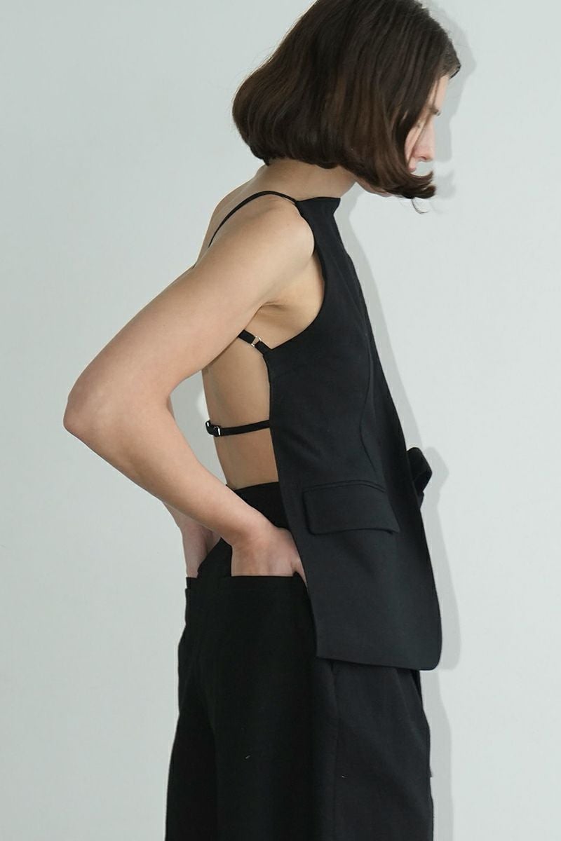 CLANE SLANT BUSTIER クラネ ビスチェ CLANE（クラネ）の「【CLANE/クラネ】SLANT BUSTIER/スラントビスチェ