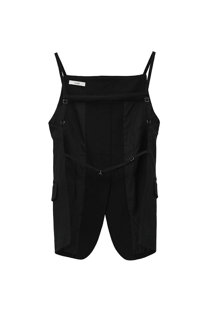 CLANE(クラネ)APRON BUSTIER エプロンビスチェ 16122-4232 -7