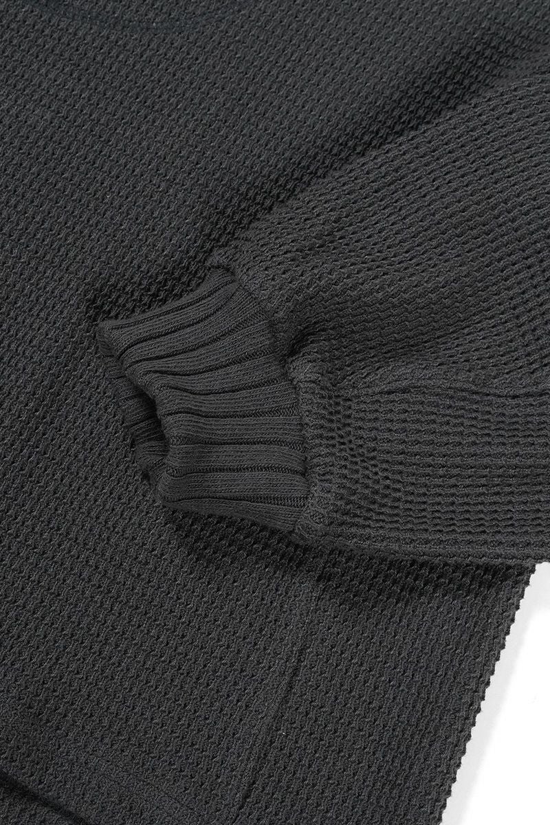 refomed(リフォメッド)AZEAMI THERMAL TEE 畦編みサーマルTシャツ RECU-001 -6