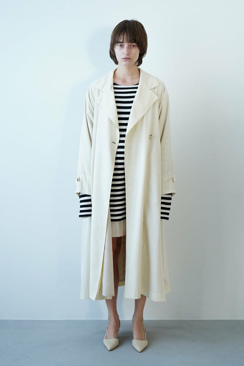 CLANE(クラネ) | CLANE(クラネ)BACK GATHER DRESS TRENCH COAT バック