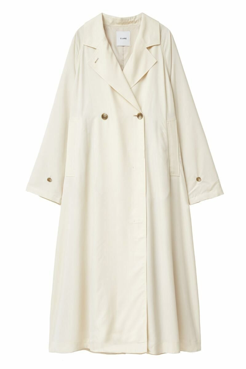 CLANE(クラネ)BACK GATHER DRESS TRENCH COAT バックギャザードレストレンチコート 14101-0042 -7