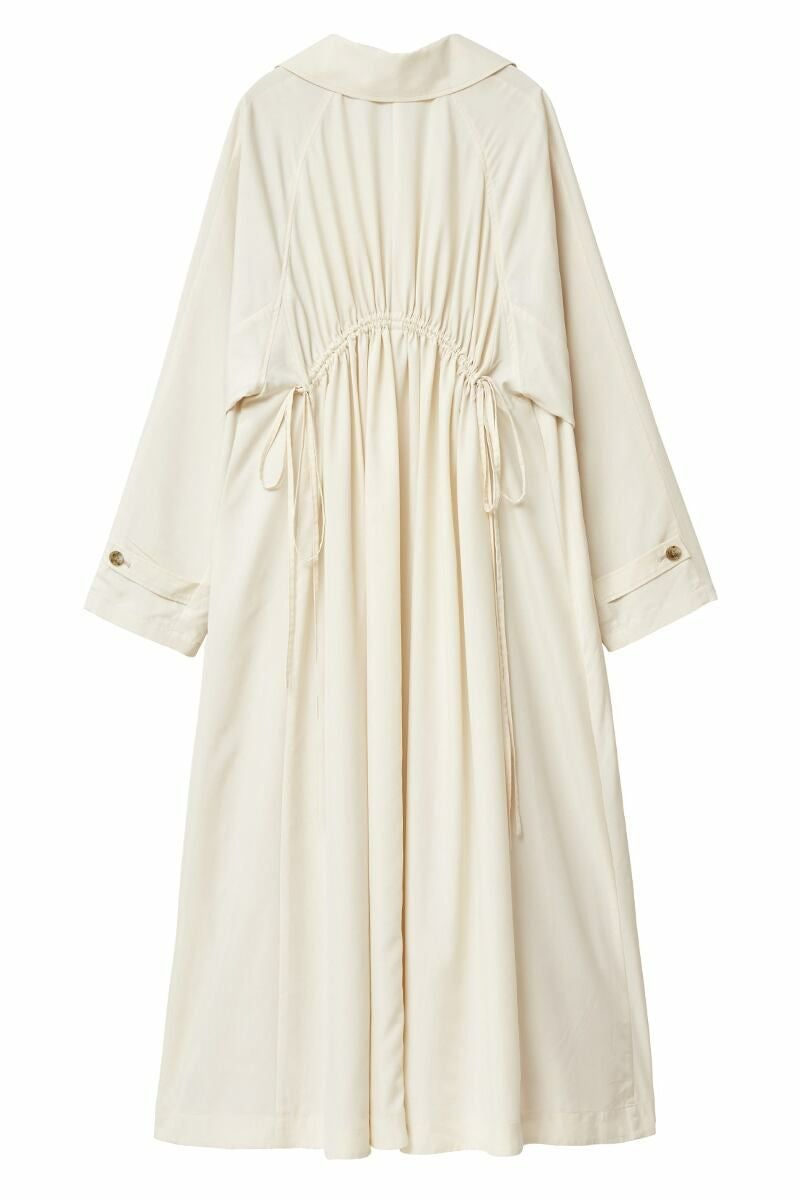 CLANE(クラネ)BACK GATHER DRESS TRENCH COAT バックギャザードレストレンチコート 14101-0042 -8