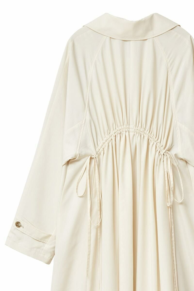 CLANE(クラネ)BACK GATHER DRESS TRENCH COAT バックギャザードレストレンチコート 14101-0042 -10