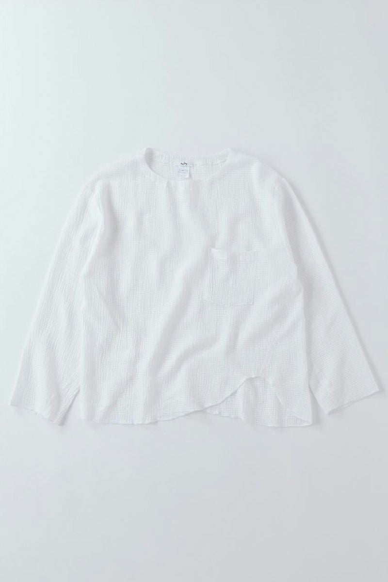 saby(サバイ)BOATNECK SHIRTS ボートネックシャツ 24SS-101203