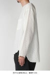 saby(サバイ)BOATNECK SHIRTS ボートネックシャツ 24SS-101203 -10