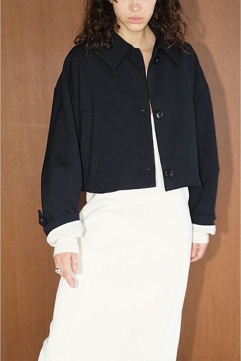 CLANE(クラネ)BULKY SLEEVE CROPPED JACKET バルキースリーブクロップドジャケット 16103-0502 -8
