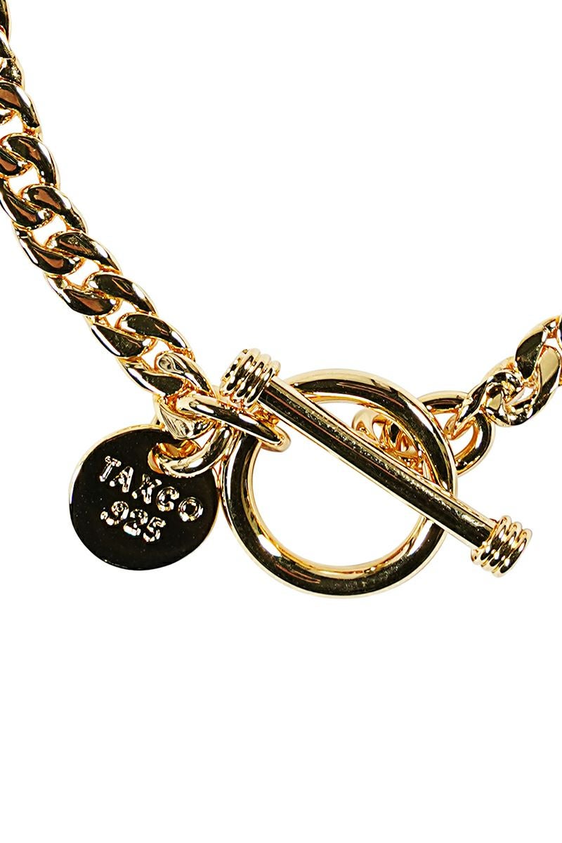 XOLO(ショロ)Basic Link Bracelete 24K coating ベーシックリンクブレスレット 24金コーティング 4mm XOB088-19AG -2