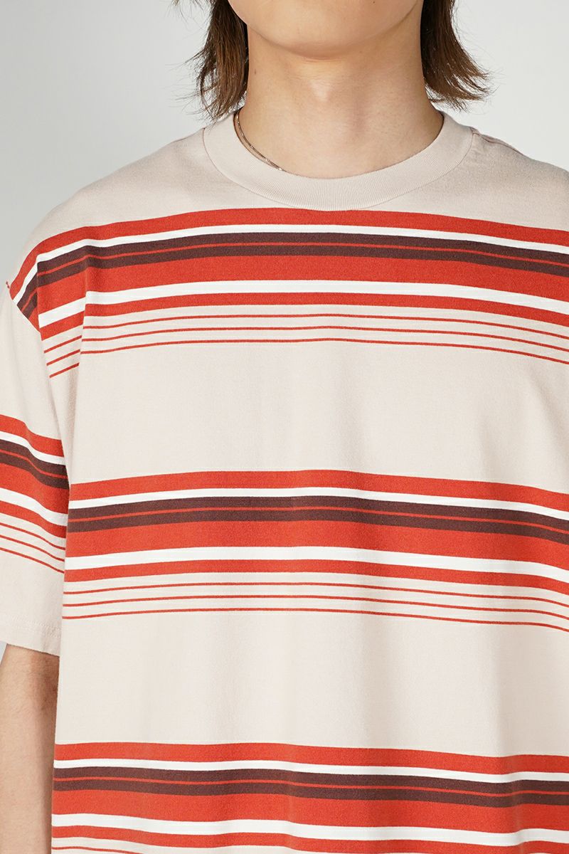 UNUSED(アンユーズド)Border short sleeve t-shirt ボーダー半袖Tシャツ US2433 -9