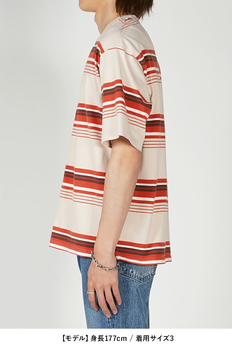 UNUSED(アンユーズド)Border short sleeve t-shirt ボーダー半袖Tシャツ US2433 -16