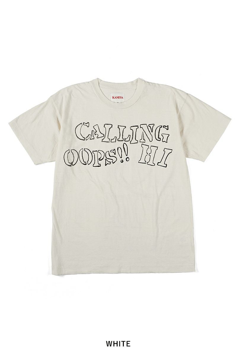 KAMIYA(カミヤ)CALLING H/S TEE コーリングTシャツ G12TS066 -17