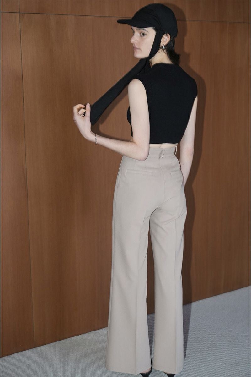 CLANE(クラネ) | CLANE(クラネ)CENTER PRESS BELL BOTTOM PANTS