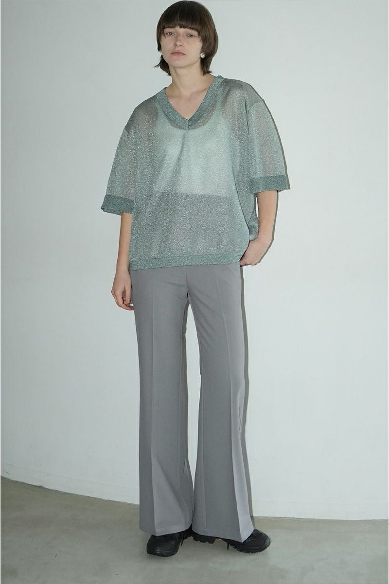 CLANE(クラネ) | CLANE(クラネ)CENTER PRESS BELL BOTTOM PANTS