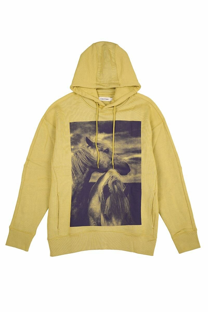 Calvin Klein(カルバン クライン)CK Standards LS TERRY EMBC HOODIE フーディー 40798ST