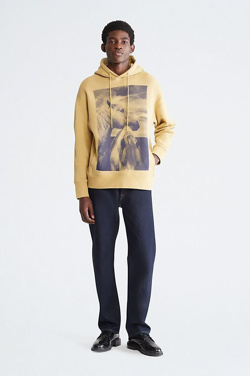 Calvin Klein(カルバン クライン)CK Standards LS TERRY EMBC HOODIE フーディー 40798ST -3