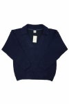 RICE NINE TEN(ライスナインテン)COLLARED V NECK SWEATER カラードVネックセーター KN-CV -6